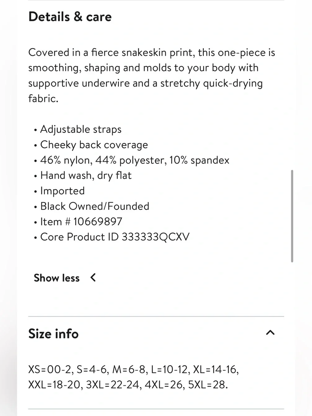 NWOT Good American Underwire One-Piece Swimsuit
